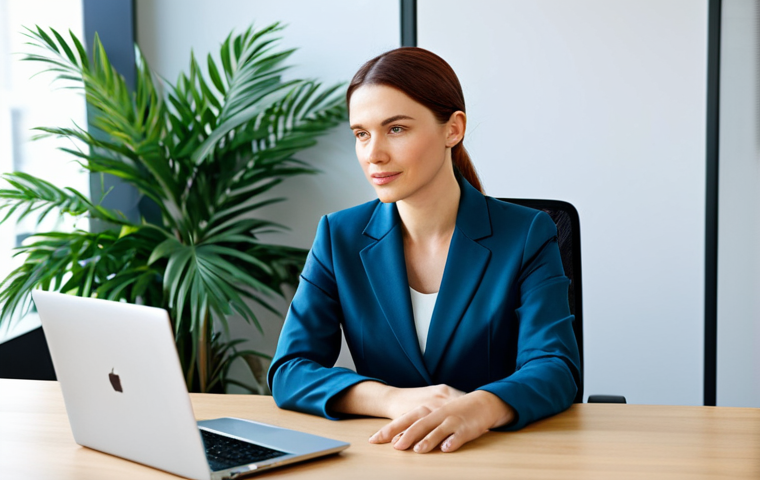 약한 연결을 활용한 취업 네트워킹 전략 - Digital Networking**

"A professional working woman, fully clothed in a modest business outfit, enga...