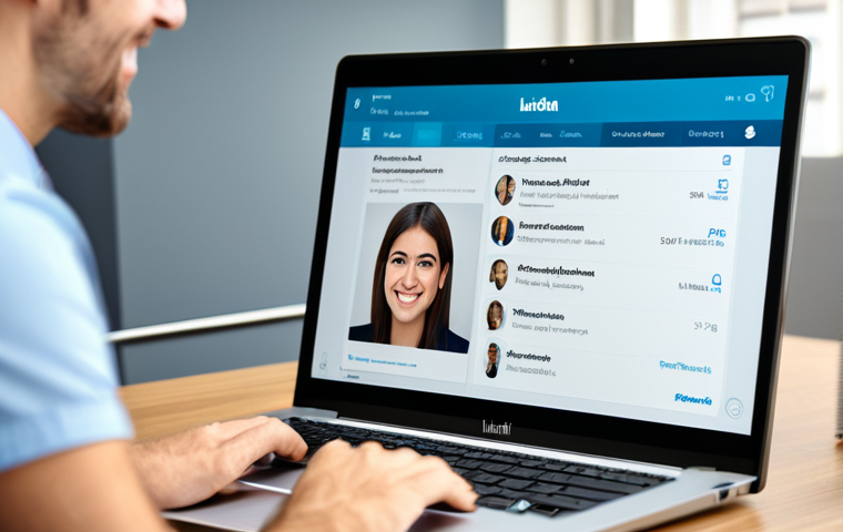 약한 연결을 활용한 취업 네트워킹 전략 - Offline Networking Event**

"A diverse group of professionals, all fully clothed in business casual ...